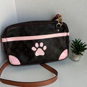 Louis Vuitton Former project bag- converted to Crossbody 
11” x 8” x 3”